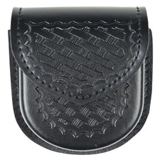 Safariland Duty Gear Double Handcuff Case - 2.25 Duty Belt Loop - Basketweave