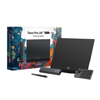 XPPen X3 Pro Pen Tablet, 16K Levels of Pressure Sensitivity, 11x7 Inch, Left-Han