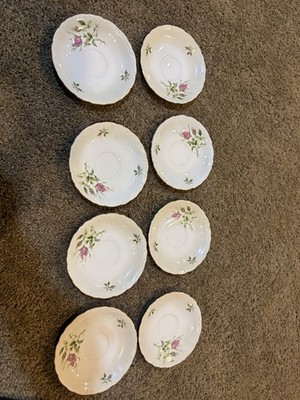 fine bohemian china made in czechoslovakia Set Of 8 Salad Plate Or