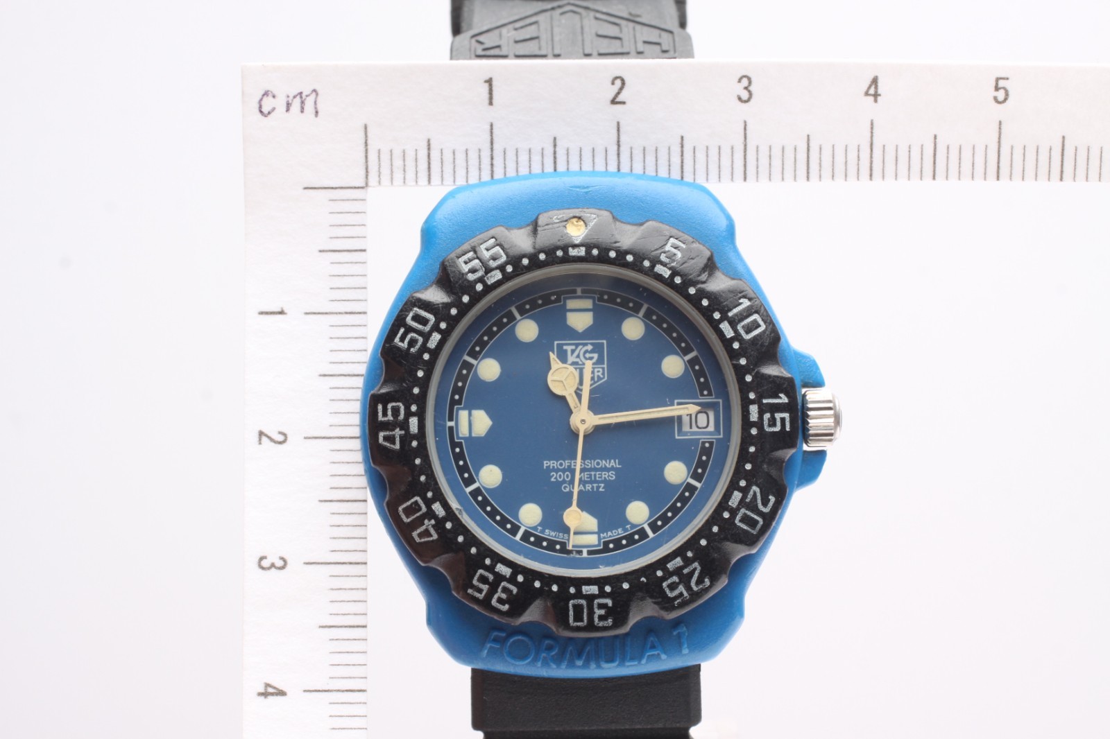 [EXC+5] TAG HEUER Formula 1 381.513/1 35mm Blue Dial Mens Quartz Watch JAPAN