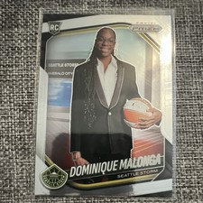 Panini 2025 Prizm WNBA Dominique Malonga Rookie Card #144 Seattle Storm