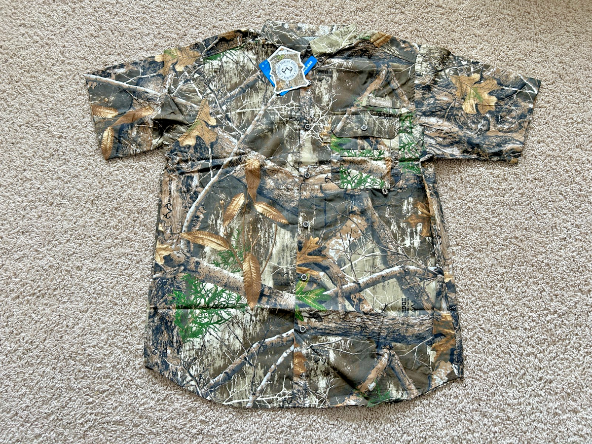 Columbia Mens PHG Super Sharptail Camo Button Up Shirt | eBay