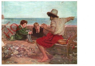 Ansichtskarte__Sir John Everett Millais, The Boyhood of Raleigh