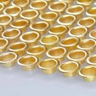 Yescom 2000 pcs 1/4" Grommet Kit 6mm Size #0 Eyelets and Washers Brass YES0379 — photo 6