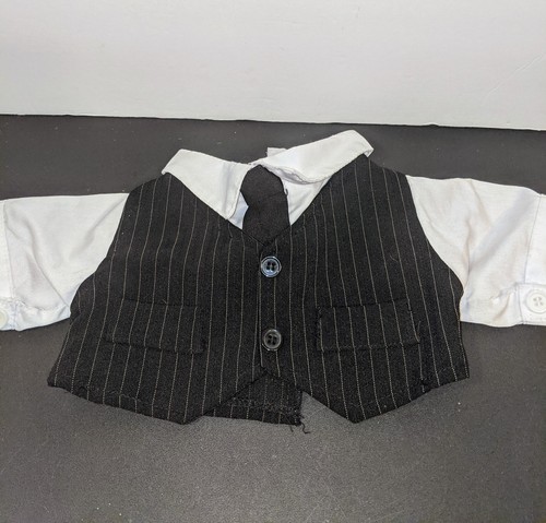 Build-A-Bear Kleid Hemd Bindeweste Kleidung für Stofftiere