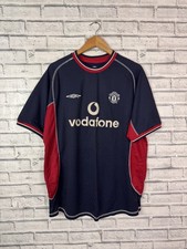 Authentic Umbro Manchester United 2000/2001 Third Shirt Men XL Vodafone