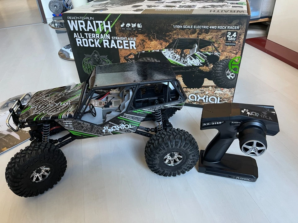 Axial Wraith Rock Racer 1:10 Scale RTR , 4WD, Scale Crawler, TOP Zustand!!! - Bild 3 von 4