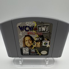 THQ WCW vs. nWo: World Tour (Nintendo 64 N64, NTSC-U/C) Wrestling Cart Only