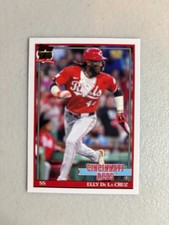 2026 Topps 35th Anniversary 1991 type Elly De La Cruz #T91-22 NM