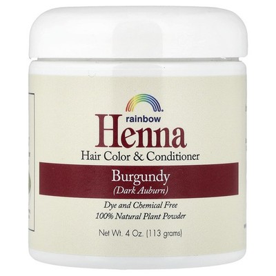Henna, Hair Color and Conditioner, Burgundy (Dark Auburn), 4 oz (113 g)