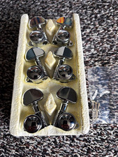 Set of 6 Chrome Guitar Tuning Pegs Machine Heads 3+3 for Neck