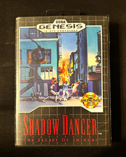 Shadow Dancer: The Secret of Shinobi Sega Genesis (1990) CIB w/ Manual