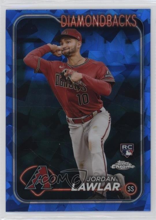 2024 Topps Chrome Sapphire Edition Jordan Lawlar #451 Rookie RC 1i72