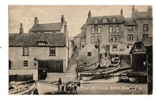Yorkshire. Covet Hill Steps, Robin Hood's Bay.