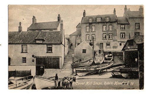 Yorkshire. Covet Hill Steps, Robin Hood's Bay.