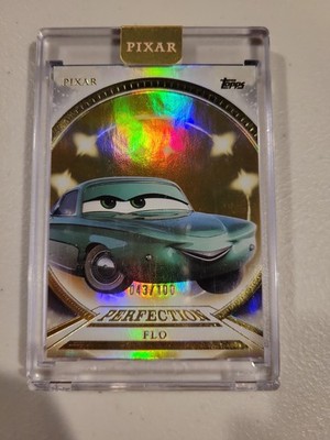 2025 Topps Chrome Pixar Gold Perfection #PP-41 Flo 043/100