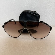 Vintage 80s CARRERA PORSCHE DESIGN 5622 Folding Sunglasses Black Scarface Pacino