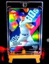 Nolan Ryan 2020 Topps Chrome DOD-10 Rangers Decade of Dominance Die Cut (NM-M) ⭐