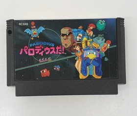 Famicom Software Parodius Da Konami FMJ06