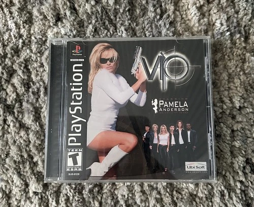 VIP - PAMELA ANDERSON V.I.P. (Sony PlayStation 1 PS1) COMPLETE TESTED