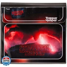 Mead Trapper Keeper Binder, Stranger Things, 1 Inch Binder with Folders and P