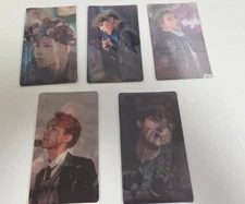 BTS Wings Concept Book 5 Members(without JK, V) limited lenticular photo card