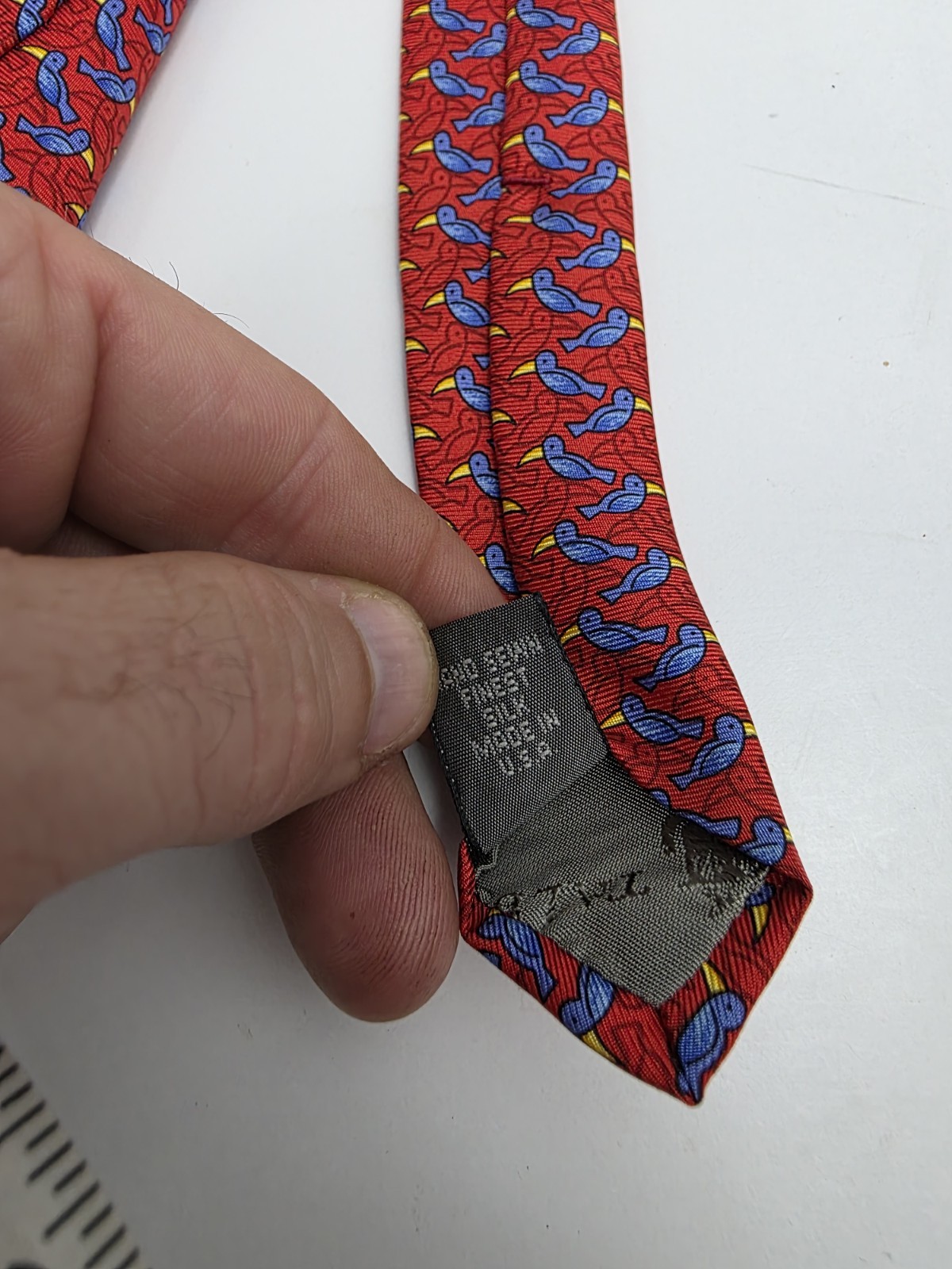 Current EUC Robert Talbott Best Of Class Tie Fowl… - image 3