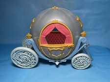 Mattel 2010 12" Cinderella Barbie Royal Carriage Plastic Disney Princess Toy
