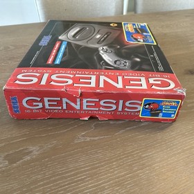 Sega Genesis Sonic & Knuckles Console (Model 2) - Bundle Box CIB - TESTED ✅
