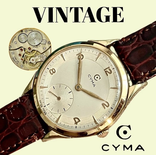 Vintage CYMA , Pre-Owned Collector’s Timepiece