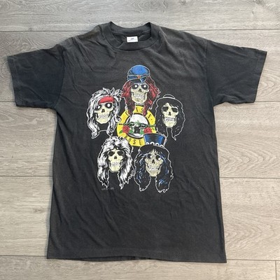 Genuine 1989 Guns N Roses Appetite For Destruction Shirt LA Coliseum Sz X