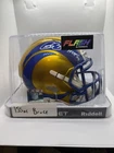 Isaac Bruce "HOF 20" Signed St. Louis Rams Flash Alt Speed Mini Helmet (Beckett)