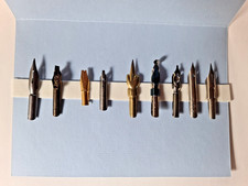 Schreibfeder Kalligraphie Schriftfeder Zeichenfeder Abraxas Set mit 9 Stück