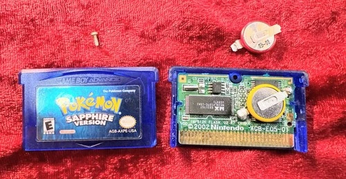 Pokemon Sapphire Version (Game Boy Advance, 2003) GBA New Battery Tested Saves