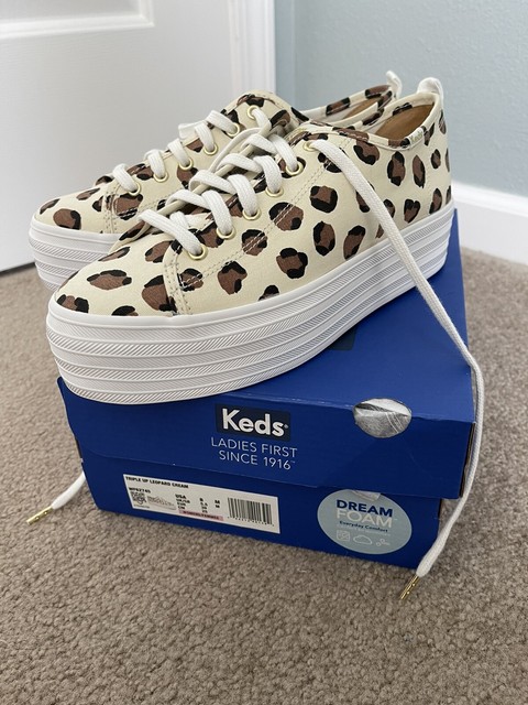 keds triple up leopard