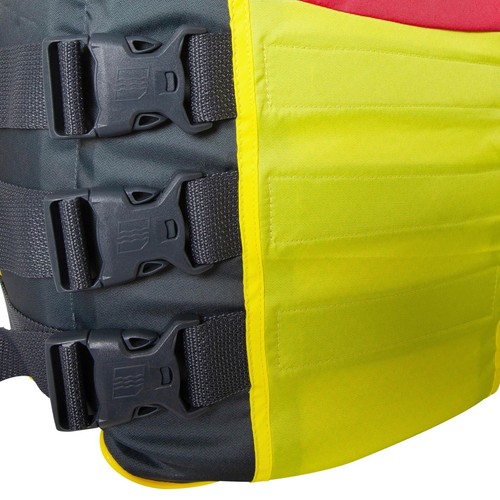 Chaleco JETPILOT Vintage Nylon CGA 3 Hebillas PFD Entrada Lateral PWC Azul Negro JP23212 - Imagen 15 de 48