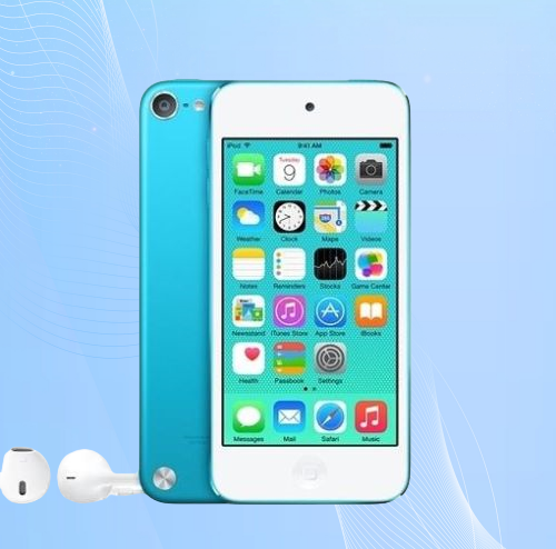 New Apple iPod Touch 5th Generation 16GB Blue MP3/4 Player Quality