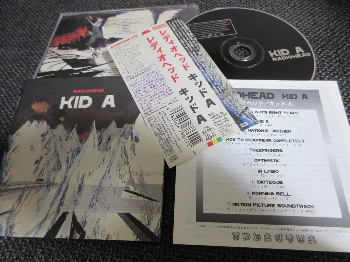 RADIOHEAD / kid A /JAPAN LTD CD OBI