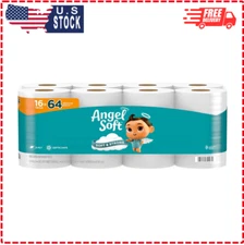 Angel Soft Toilet Paper, 16 Mega Rolls = 64 Regular Rolls Soft and Strong