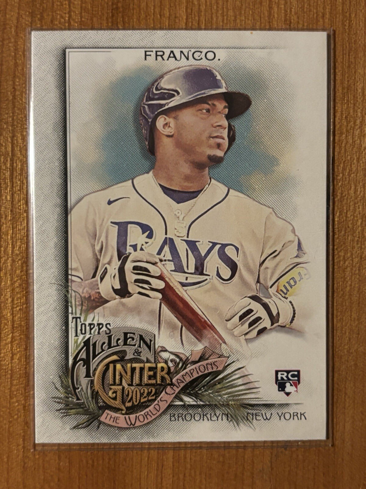 2022 Topps Allen & Ginter Rookie Card RC #91 Wander Franco Tampa Bay Rays