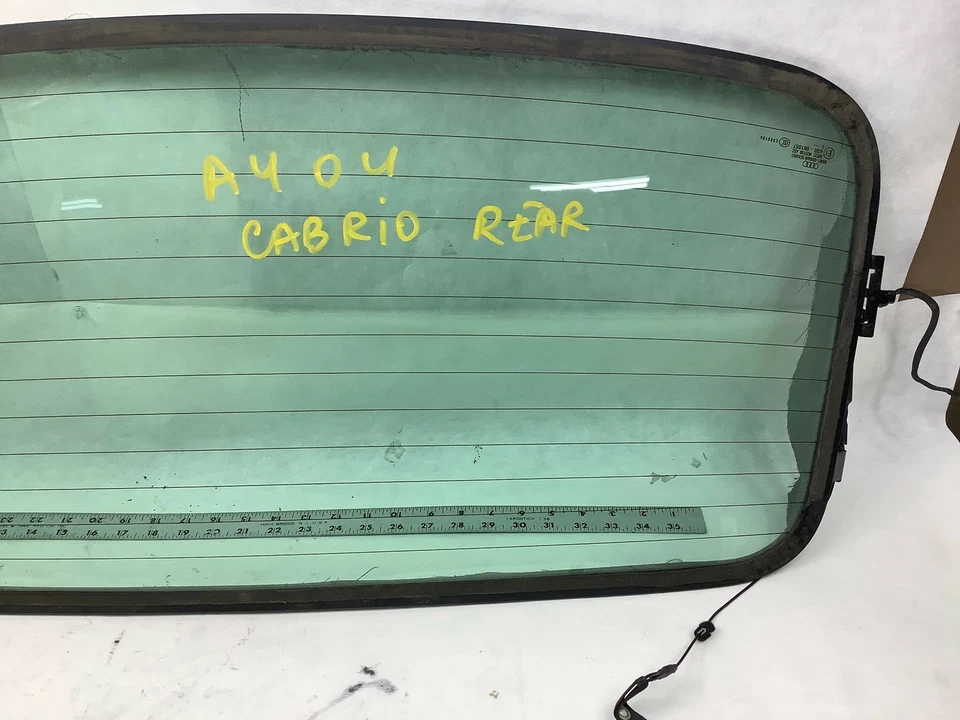 Audi A4 2004 convertible 1,8 L parabrisas trasero ventana cristal parabrisas OEM+ Foto 4 de 4