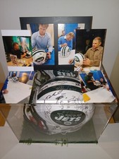 autograph football helmets nfl jets authentic