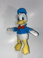 Donald Duck Disney Plush Stuffed Animal 10in Soft Toy Blue Sailor Jacket and Hat