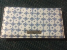 Longaberger Fabric Checkbook Holder R156429 Earth & Sky NWT