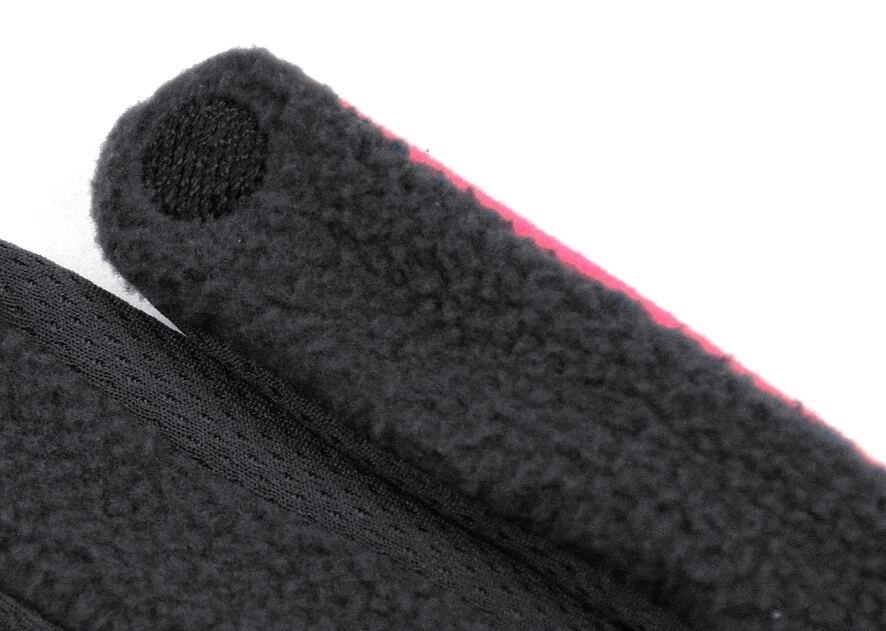 Warme Adidas Touchscreen Finger Handschuhe Fleece Damen Kinder schwarz/pink m l - Bild 2 von 4