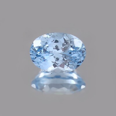 Natürlicher Brazil Aquamarin Oval Facettiert Lose Edelstein 16,60 CT 18x13MM