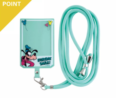 Disney Store japan Club Points Exchange Limited Items Goofy Phone Tab Strap