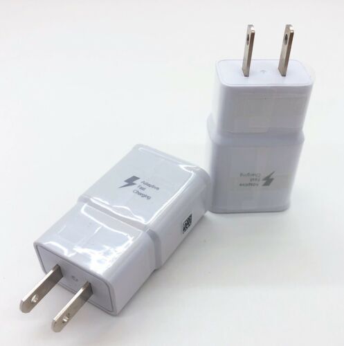 10Pk Adaptive Fast Charging Wall Charger For OEM Samsung Galaxy s7 S8 S9+ Note 8 - Picture 3 of 3