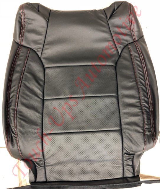 20142020 Toyota Tundra CrewMax KATZKIN Charcoal Leather Seat Covers