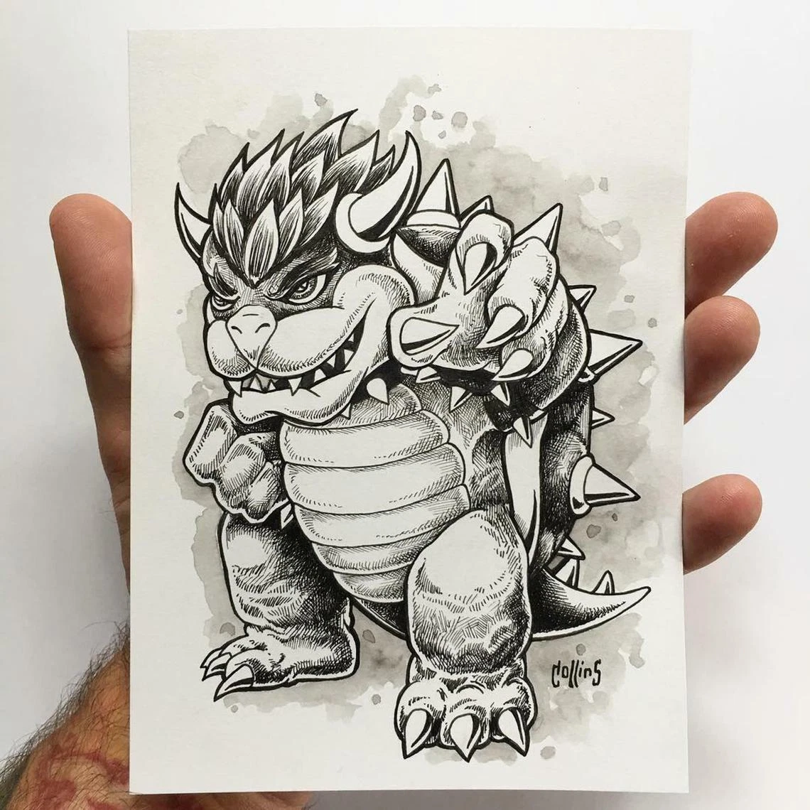 Bowser from Nintendo Game Art and Informations
